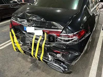 Photo 1 of 30: 2023 Mercedes-Benz S400d 4Matic, VIN W1K6F3DB8PA189416 — Korean insurance auction