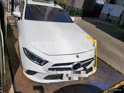 Photo 1 of 13: 2019 Mercedes-Benz CLS400 d 4Matic, VIN WDD2J2DB1KA043584 — Korean insurance auction