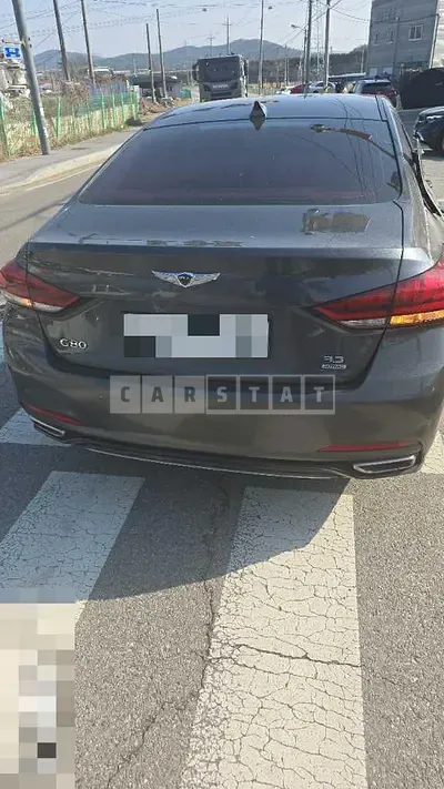 Photo 1 of 6: 2017 Genesis G80 3.3 — Korean insurance auction