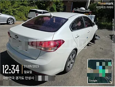 Photo 1 of 5: 2017 Kia Cz — Korean insurance auction