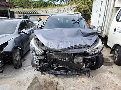 Photo 1 of 22: 2015 Hyundai Tucson TL, VIN KMHJ3815GGU120576 — Korean insurance auction