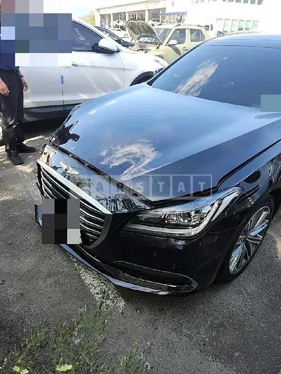 Photo 1 of 16: 2018 Genesis G80 3.3 — Korean insurance auction