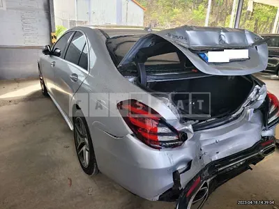 Photo 1 of 19: 2020 Mercedes-Benz S350d 4Matic, VIN W1KUF2BB3LA574400 — Korean insurance auction