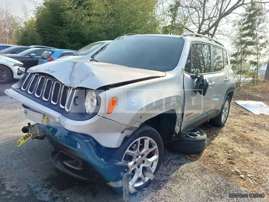 Photo 2 of 29: 2015 Jeep Zip Renegade, VIN 1C4BU0000FPB90440 — Korean insurance auction