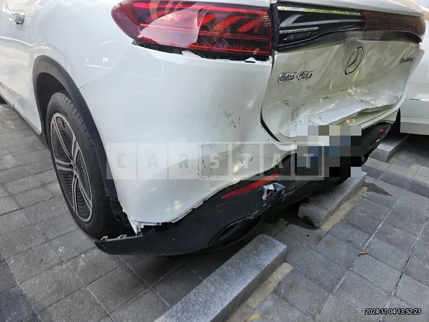 Photo 2 of 15: 2023 Mercedes-Benz EQS450 4Matic SUV — Korean insurance auction