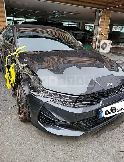 Photo 1 of 15: 2021 Kia K5, VIN KNAG3412BMA114704 — Korean insurance auction