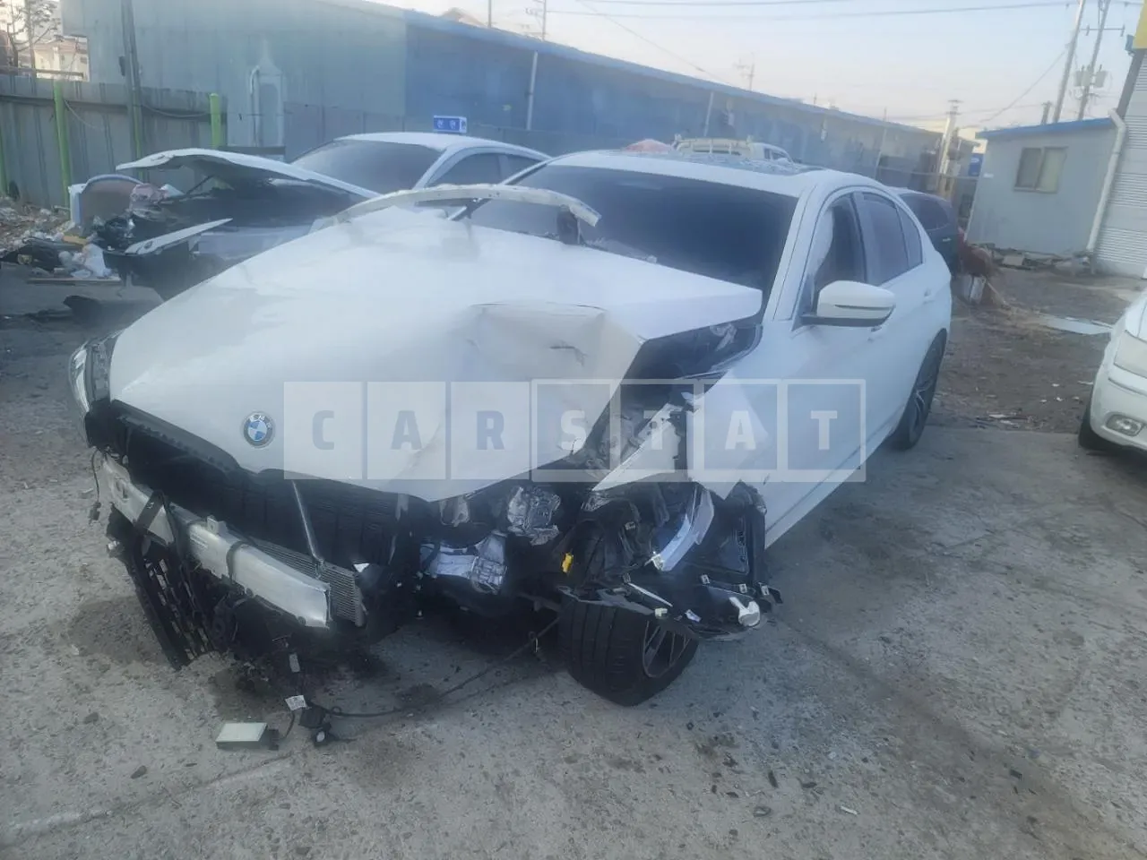 Photo 2 of 16: 2023 BMW 520i, VIN WBA11BH01PWY00697 — Korean insurance auction