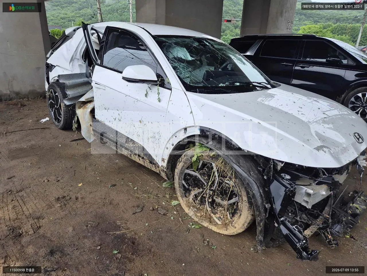 Photo 2 of 14: 2022 Hyundai IONIQ 5, VIN KMHKN81BFNU111643 — Korean insurance auction