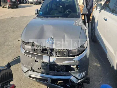 Photo 1 of 21: 2022 Hyundai IONIQ 5, VIN KMHKR81AFNU080245 — Korean insurance auction