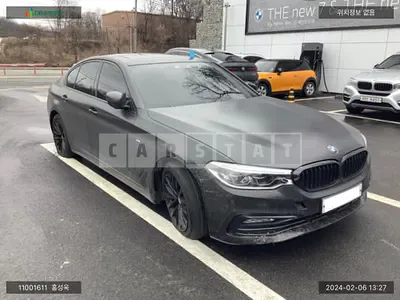 Photo 1 of 15: 2018 BMW 520d, VIN WBAJC3105JD030887 — Korean insurance auction
