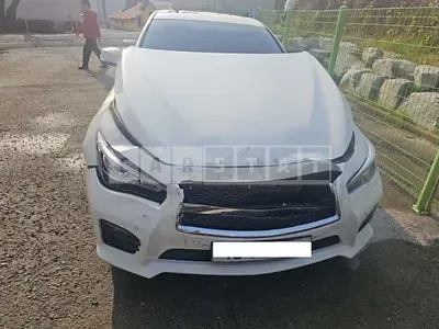 Photo 1 of 9: 2015 Infiniti Q50 2.2d, VIN JNKDV71E2FM531397 — Korean insurance auction