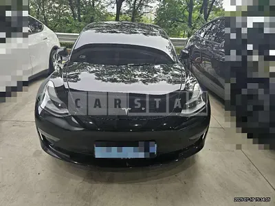 Photo 1 of 13: 2022 Tesla Model 3 Long Range, VIN 5YJ3E1EBXNF236338 — Korean insurance auction