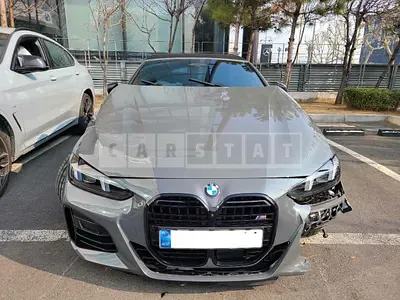Photo 1 of 34: 2025 BMW M440i xDrive Convertible, VIN WBA71DB00SCU76523 — Korean insurance auction