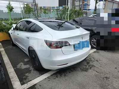 Photo 1 of 5: 2020 Tesla Model 3 Long Range, VIN 5YJ3E1EB0LF809048 — Korean insurance auction