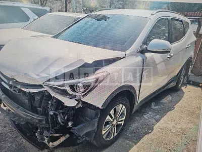 Photo 1 of 21: 2018 Hyundai Santa Fe, VIN KMHSW81UBJU779314 — Korean insurance auction