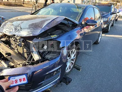 Photo 1 of 5: 2015 Volkswagen Golf 2.0 TDI BMT, VIN WVWZZZAUZFW160161 — Korean insurance auction