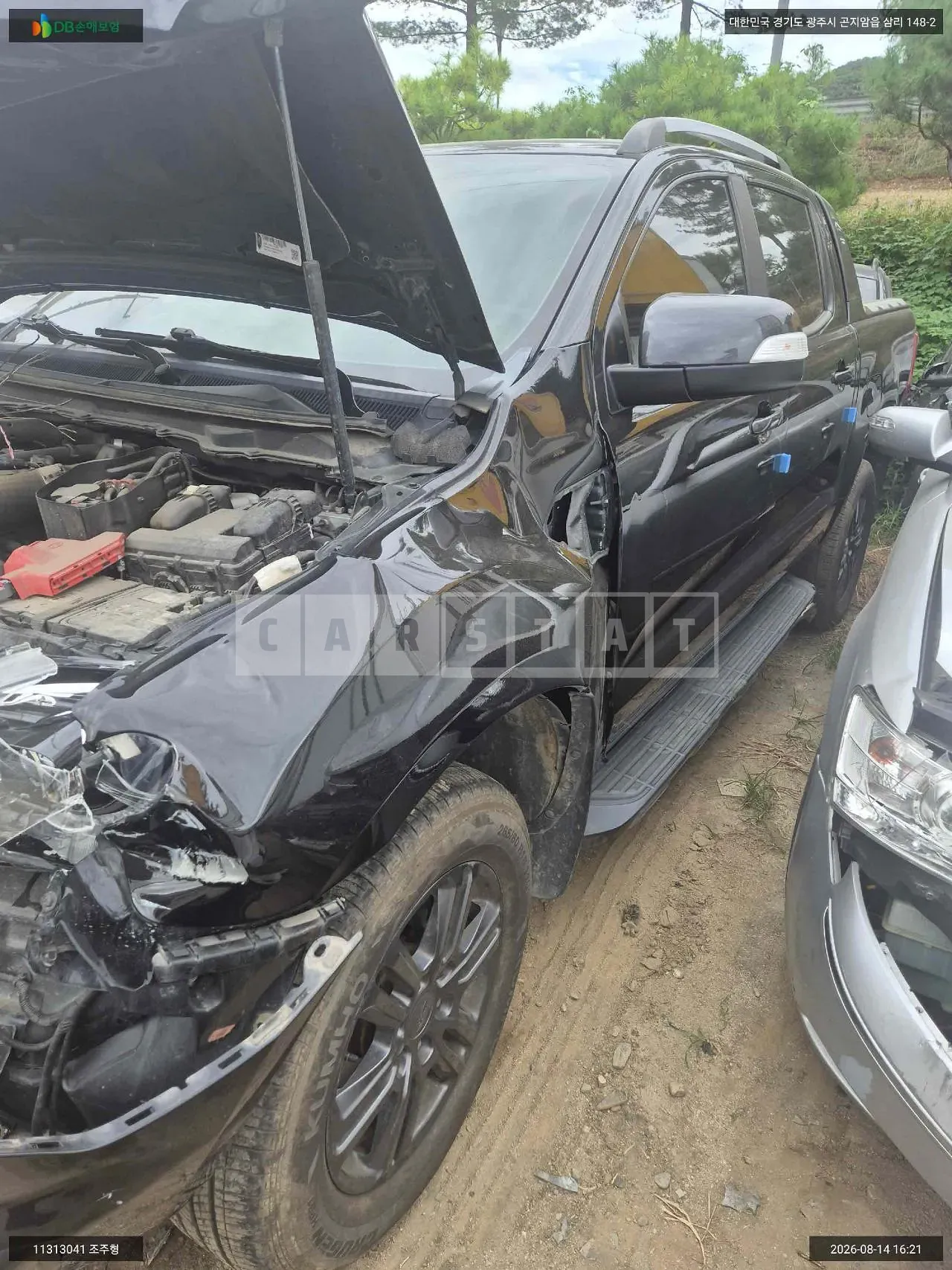 Photo 2 of 19: 2022 Ford Ranger Wildtrack, VIN 6FPPXXMJ2NNM50069 — Korean insurance auction