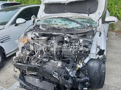 Photo 1 of 35: 2022 Hyundai Kona, VIN KMHK5813GPU976360 — Korean insurance auction