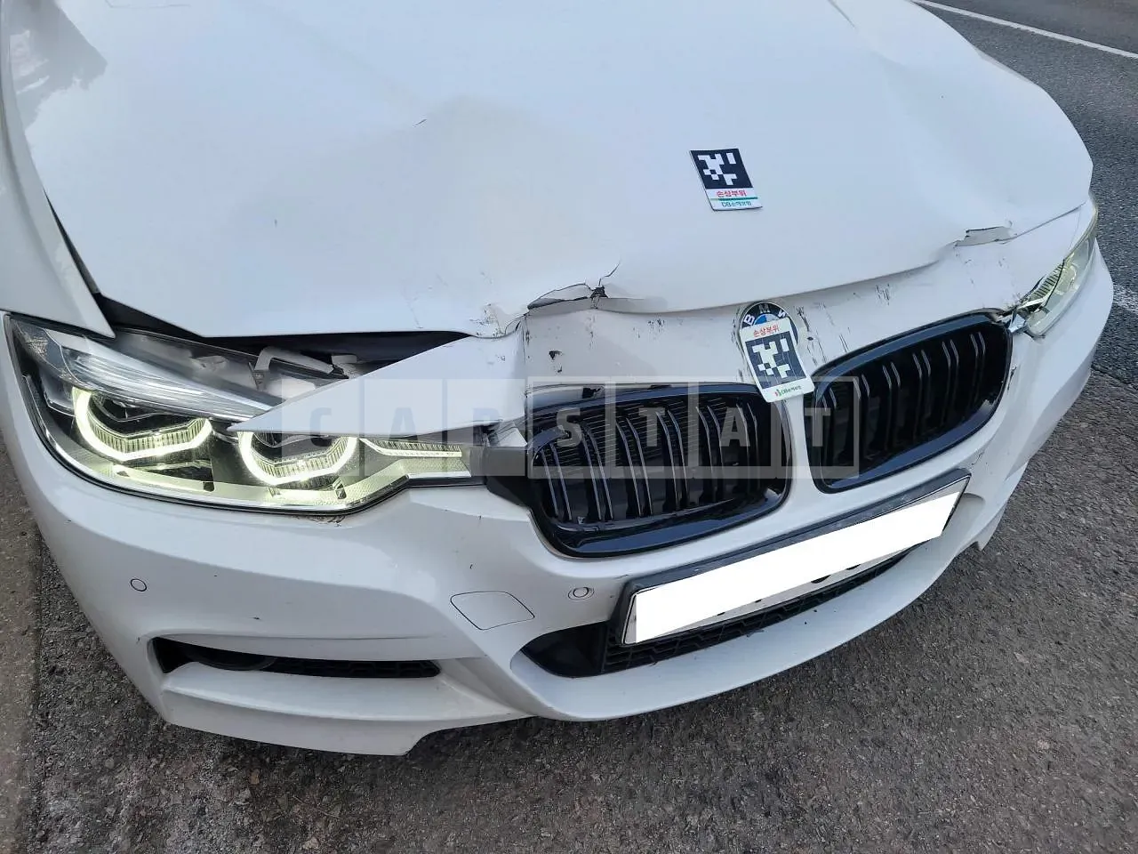 Photo 2 of 28: 2016 BMW 320i, VIN WBA8A9107GK822583 — Korean insurance auction