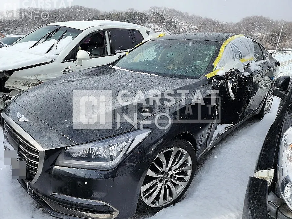 Photo 2 of 16: 2019 Genesis G80 3.3 — Korean insurance auction