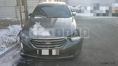 Photo 1 of 15: 2015 Ford Taurus, VIN 1FAHP2F98FG129982 — Korean insurance auction