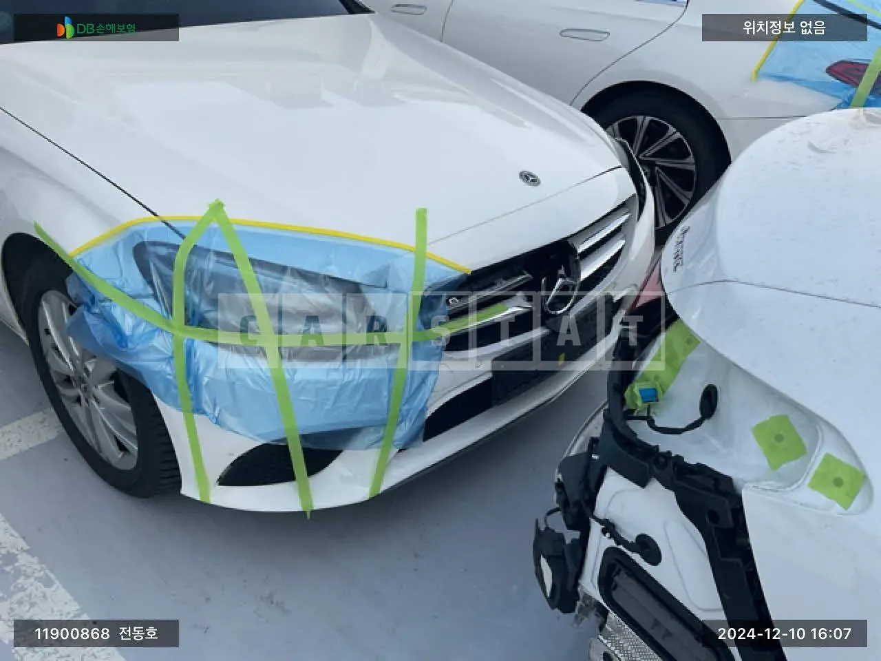 Photo 2 of 12: 2019 Mercedes-Benz C220 d, VIN WDDWF1EB6KR524153 — Korean insurance auction
