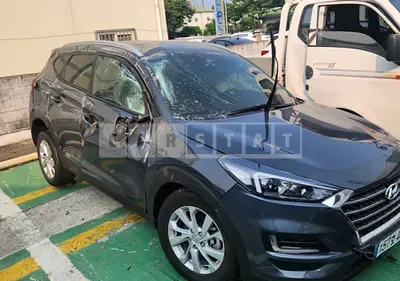 Photo 1 of 7: 2020 Hyundai Tucson — Korean insurance auction