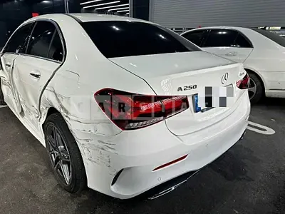 Photo 1 of 30: 2022 Mercedes-Benz A250 4Matic, VIN W1K3G4HB6NJ351430 — Korean insurance auction