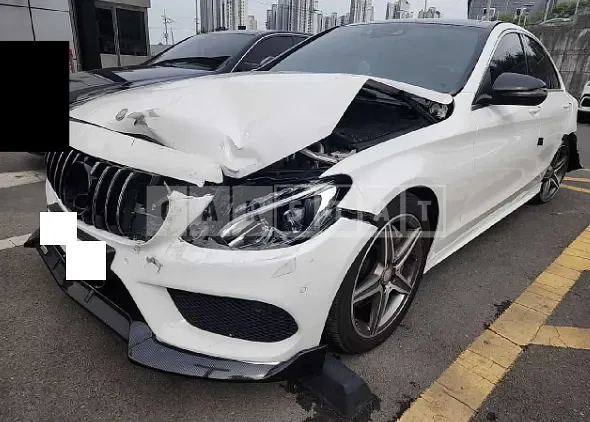 Photo 2 of 14: 2016 Mercedes-Benz C250d 4Matic — Korean insurance auction