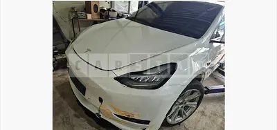 Photo 1 of 22: 2021 Tesla Model Y Long Range — Korean insurance auction