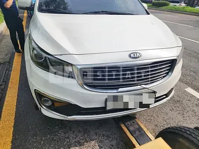 Photo 1 of 12: 2015 Kia Carnivals — Korean insurance auction
