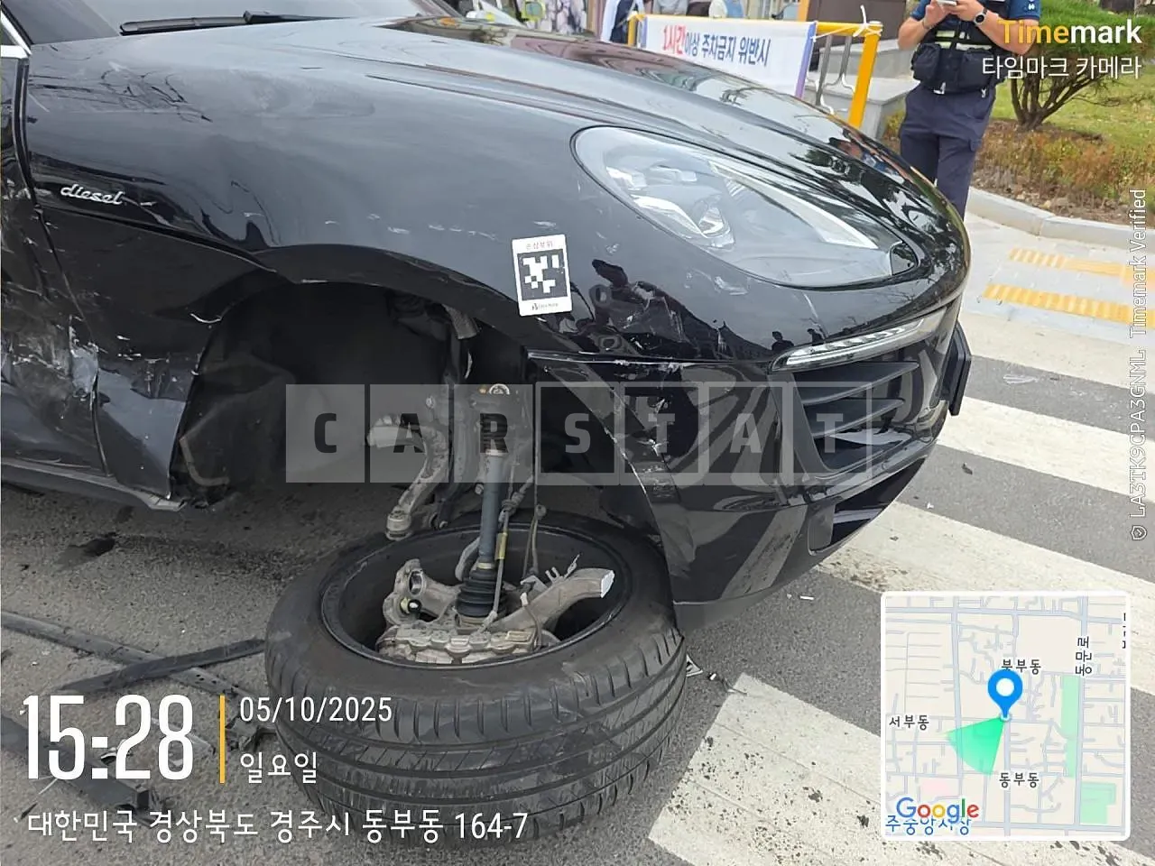 Photo 2 of 10: 2017 Porsche Macan S Diesel, VIN WP1AD2952HLB70873 — Korean insurance auction