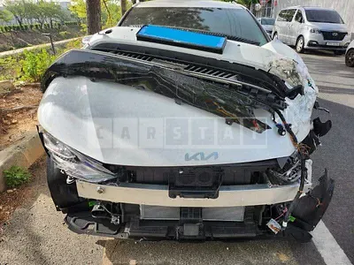Photo 1 of 25: 2024 Kia EV6, VIN KNAC381AFRA177978 — Korean insurance auction