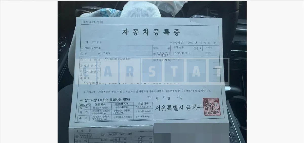 Photo 2 of 24: 2019 Kia Sorento, VIN KNAPK81BBCA633619 — Korean insurance auction