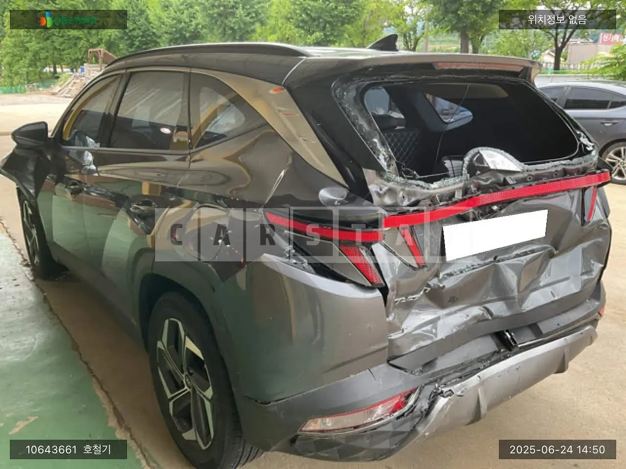 Photo 2 of 10: 2023 Hyundai Tucson, VIN KMHJE81BGPU228898 — Korean insurance auction