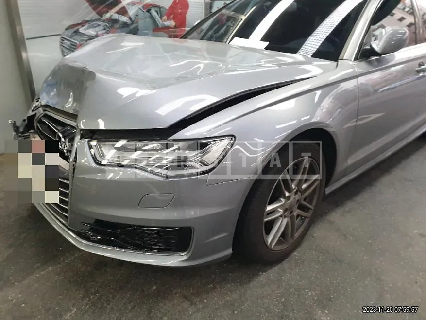 Photo 2 of 10: 2015 Audi A6 35 TDI, VIN WAUZZZ4G8GN045397 — Korean insurance auction
