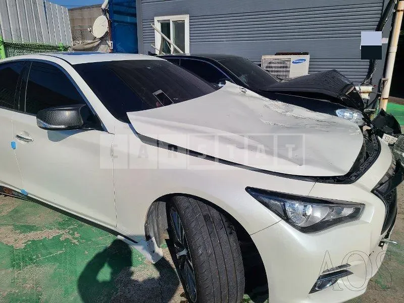 Photo 2 of 6: 2016 Infiniti Q50 2.2d, VIN JNKDV71E7GM551596 — Korean insurance auction