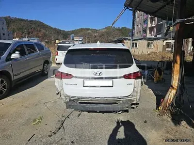 Photo 1 of 29: 2019 Hyundai Santa Fe, VIN KMHS281BBKU021924 — Korean insurance auction