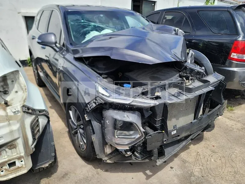 Photo 2 of 15: 2020 Hyundai Santa Fe, VIN KMHS281BBLU239025 — Korean insurance auction