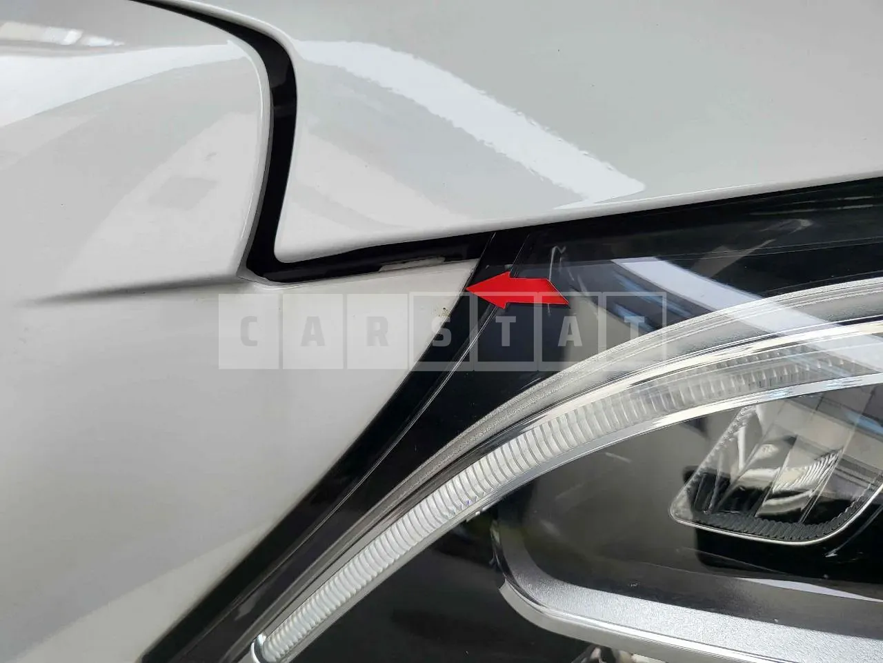 Photo 2 of 7: 2019 Mercedes-Benz Light C220d Headlight Separately, VIN WDDWF1EB2KR486520 — Korean insurance auction