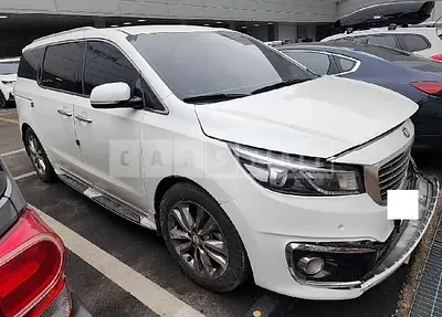 Photo 1 of 43: 2018 Kia Carnival, VIN KNAMC81ABJS419807 — Korean insurance auction