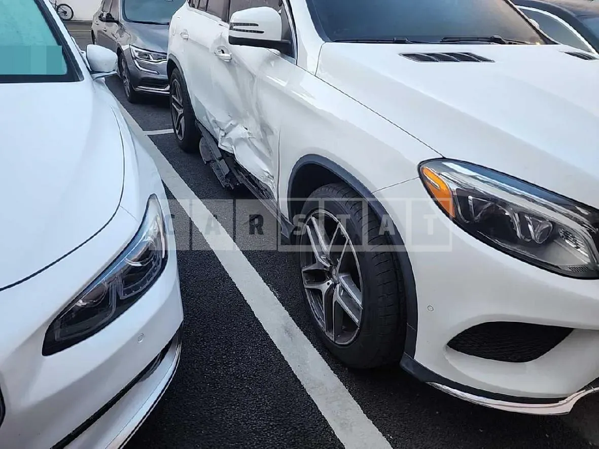 Photo 2 of 21: 2017 Mercedes-Benz GLE350 d 4Matic Coupe, VIN WDCED2EB8HA067607 — Korean insurance auction