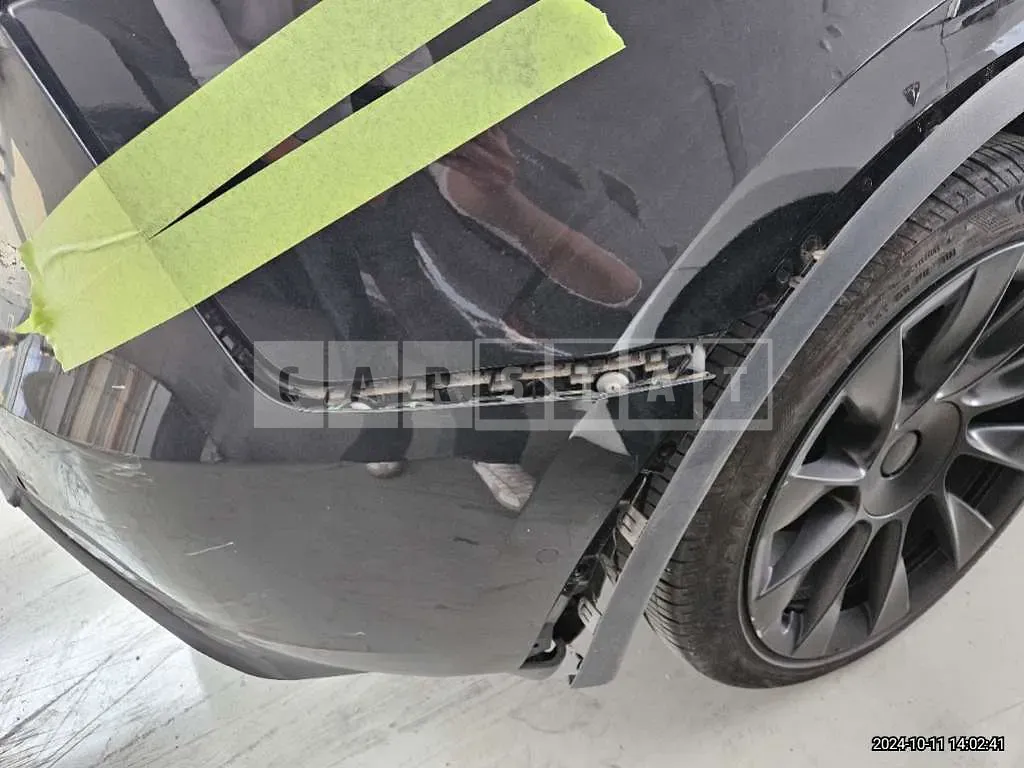 Photo 2 of 5: 2021 Tesla Model Y Standard Range — Korean insurance auction