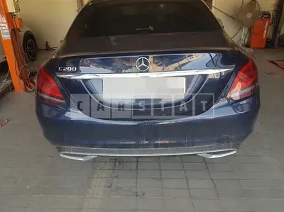 Photo 1 of 11: 2020 Mercedes-Benz C200, VIN W1KWF8AB7LR582210 — Korean insurance auction