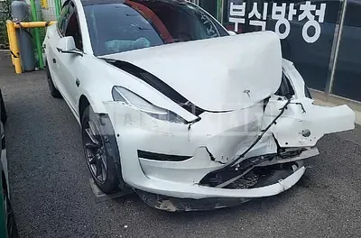 Photo 1 of 23: 2020 Tesla Model 3 Standard Rangeplus RWD, VIN 5YJ3E1EA3LF654261 — Korean insurance auction