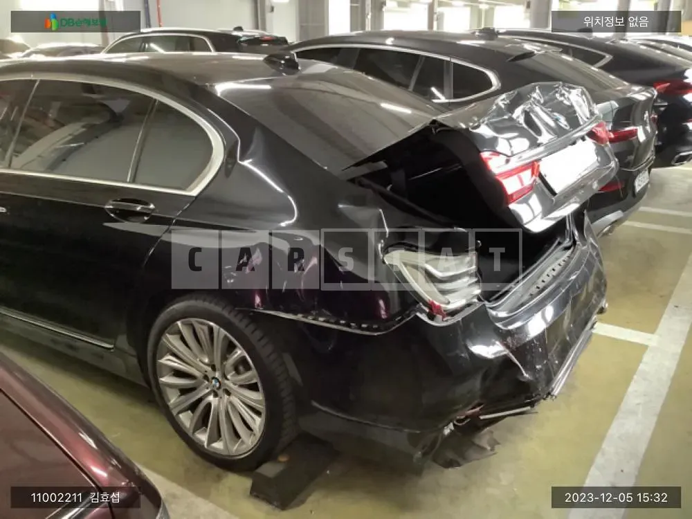 Photo 2 of 12: 2016 BMW 750Li xDrive, VIN WBA7F2101GG523680 — Korean insurance auction