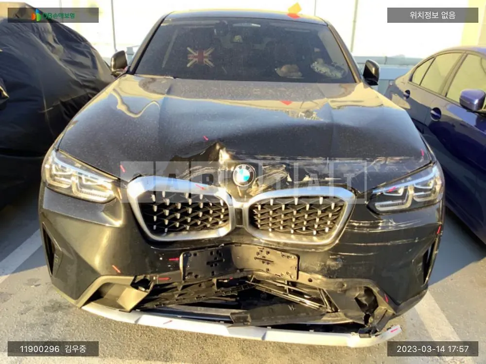 Photo 2 of 17: 2023 BMW X4 xDrive 20i, VIN WBA21DT06P9P24660 — Korean insurance auction