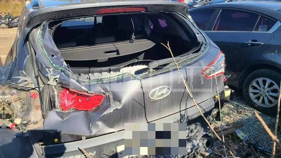 Photo 2 of 4: 2015 Hyundai Tucson TL 2.0 — Korean insurance auction