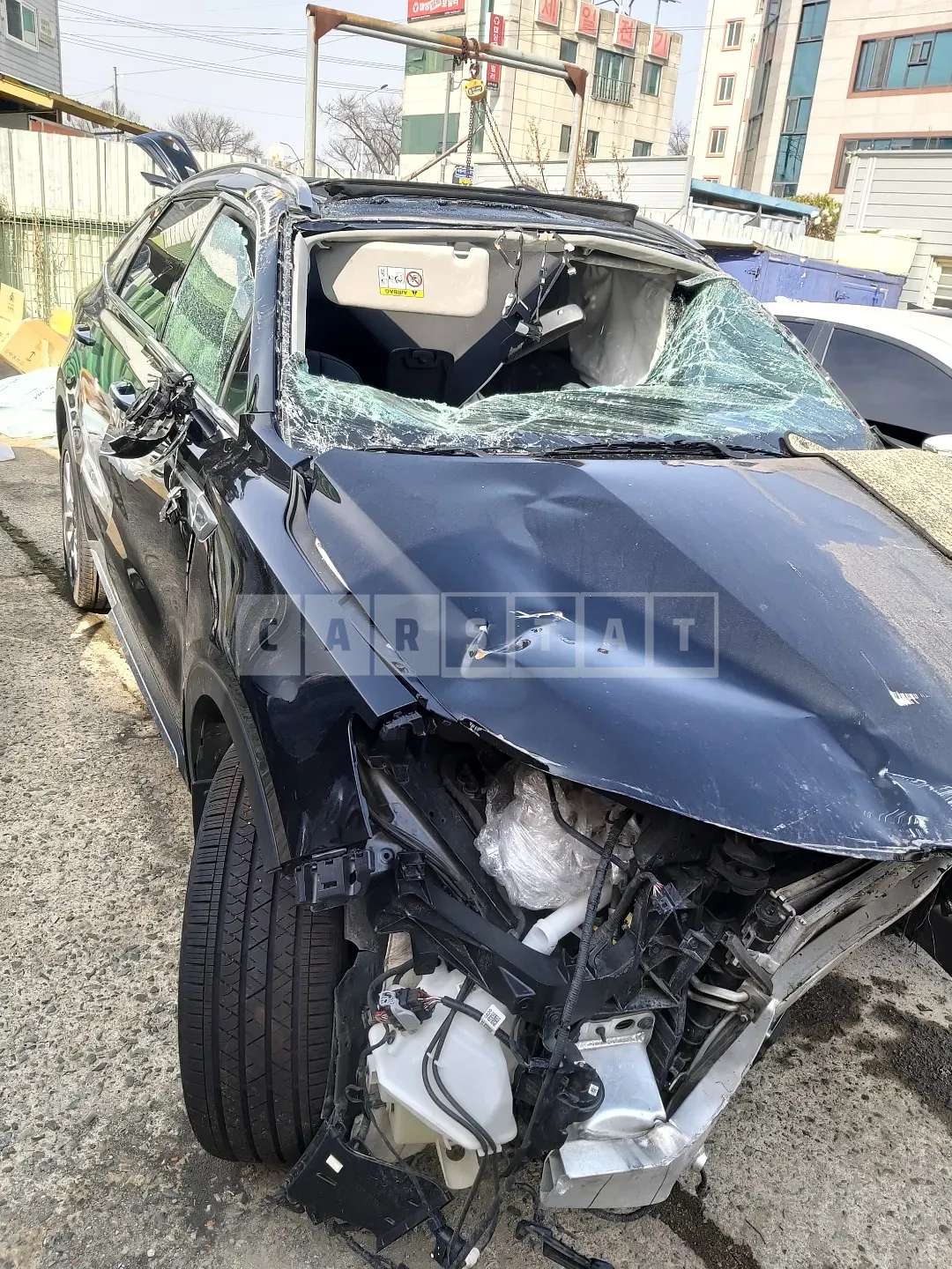 Photo 2 of 13: 2021 Kia Sorento, VIN KNARH81BGMA008964 — Korean insurance auction
