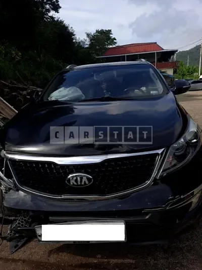 Photo 1 of 27: 2015 Kia Sportage, VIN KNAPC813BFK743293 — Korean insurance auction
